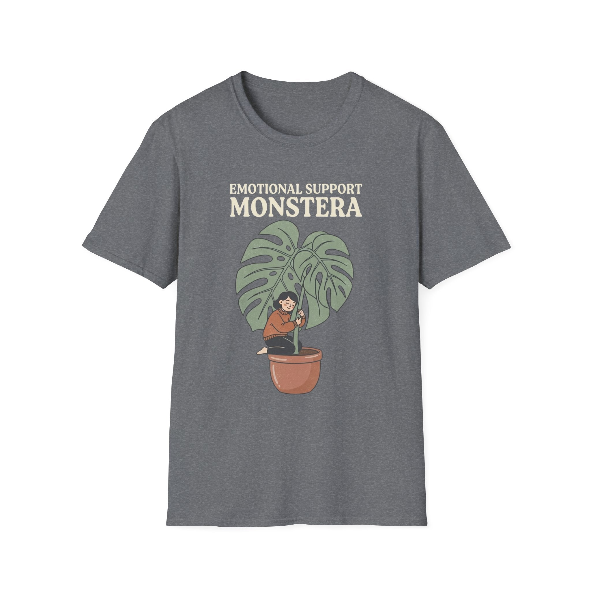 Emotional Support Monstera T-Shirt