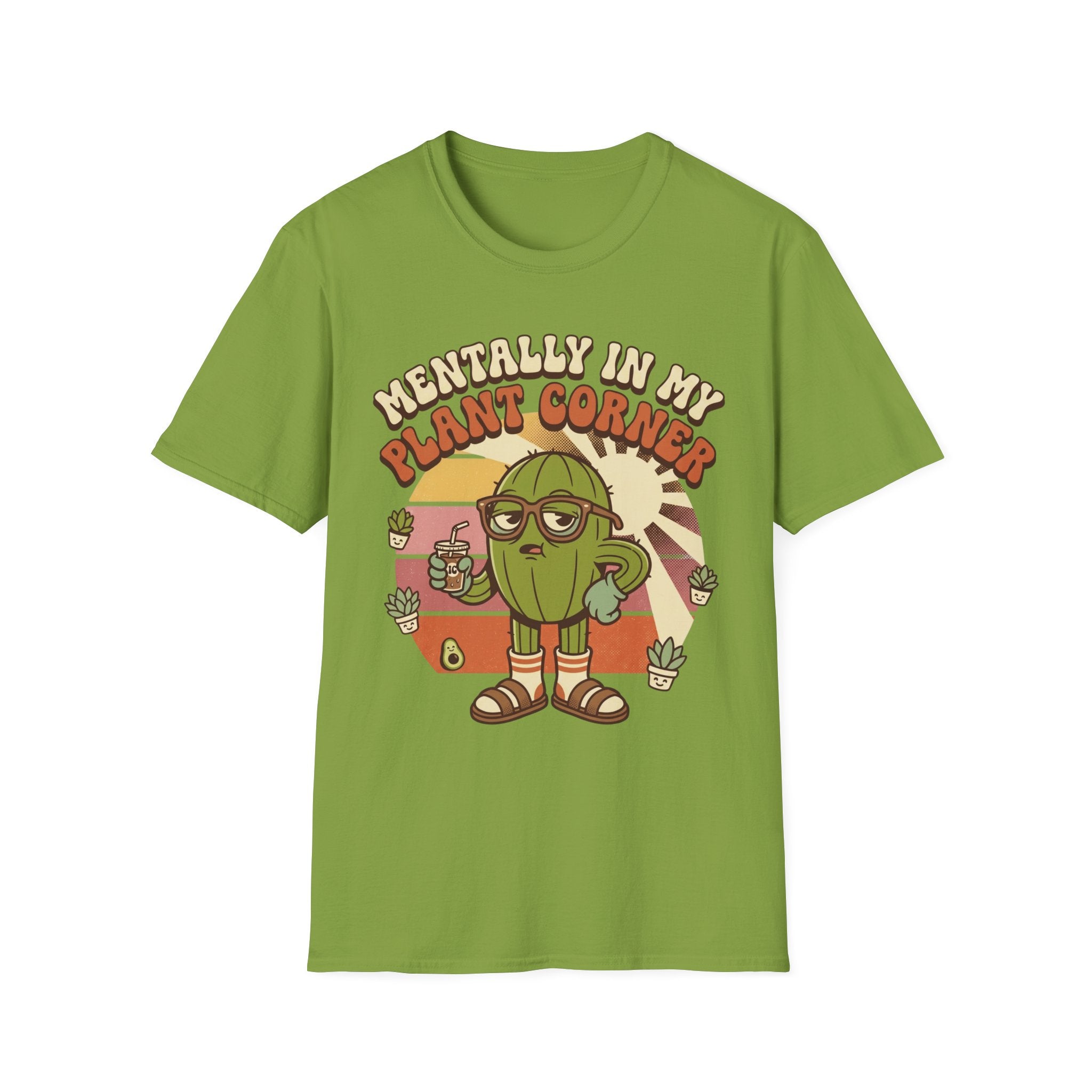 Mentally In My Plant Corner T-Shirt