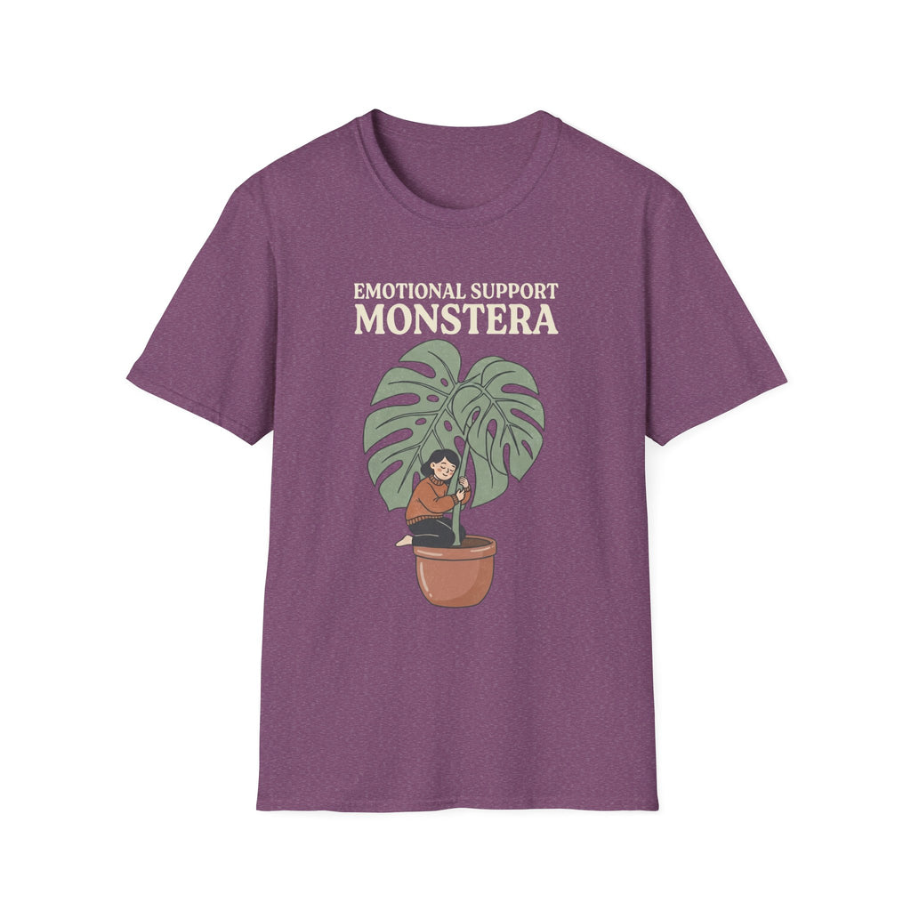 Emotional Support Monstera T-Shirt