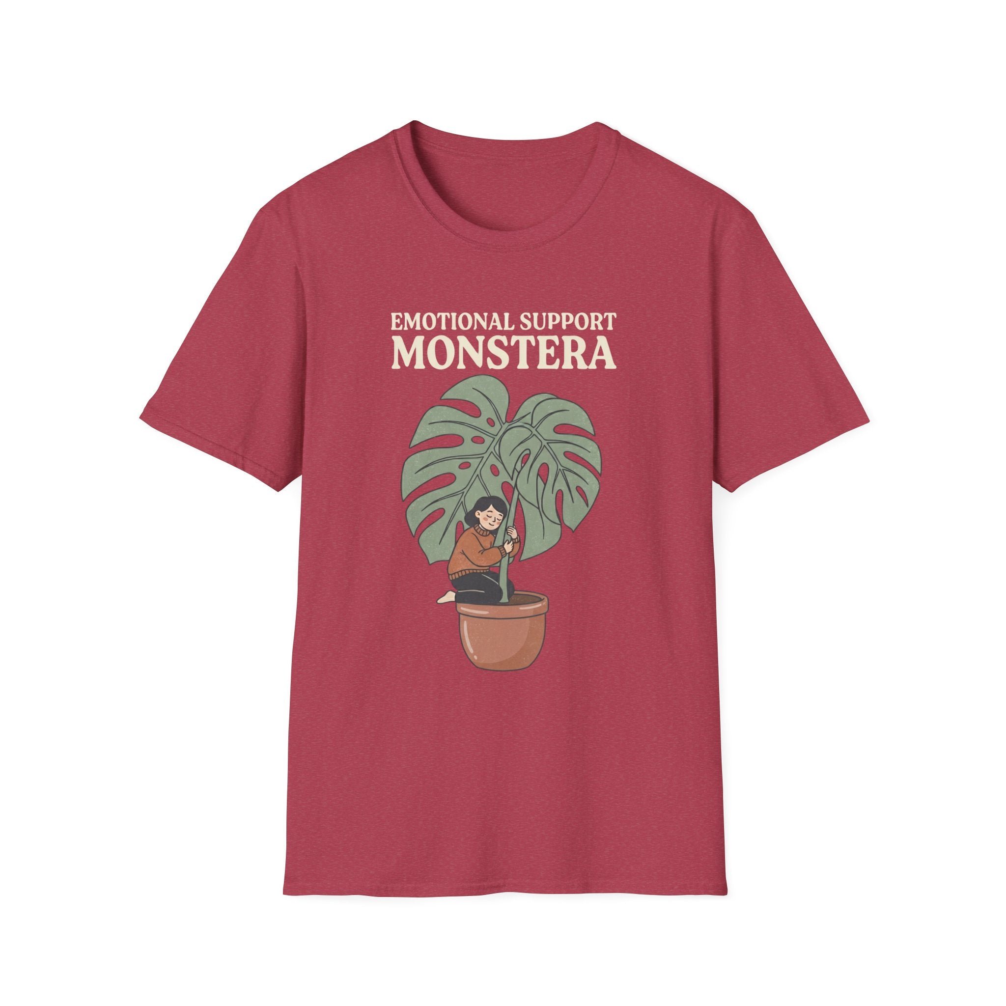 Emotional Support Monstera T-Shirt