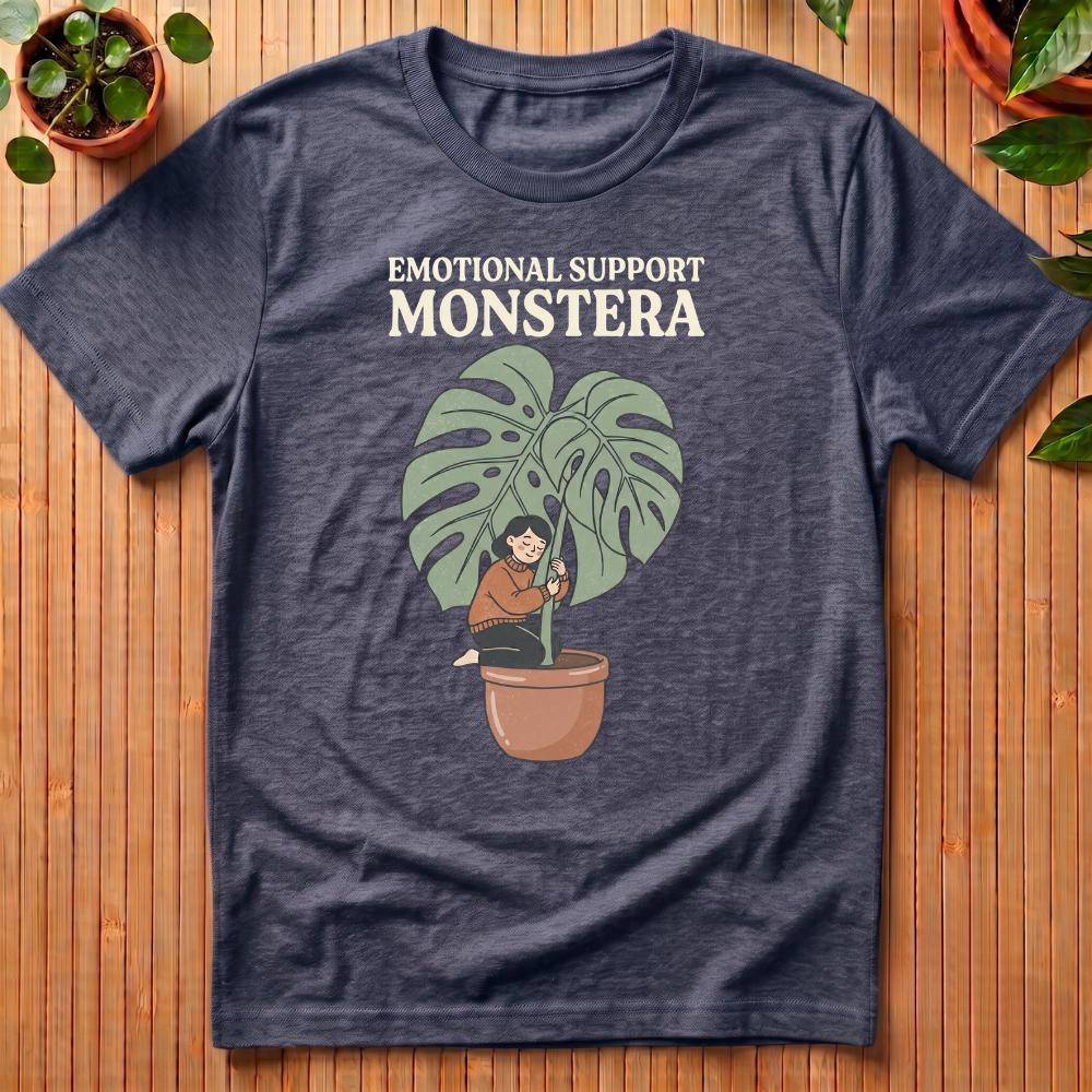 Emotional Support Monstera T-Shirt