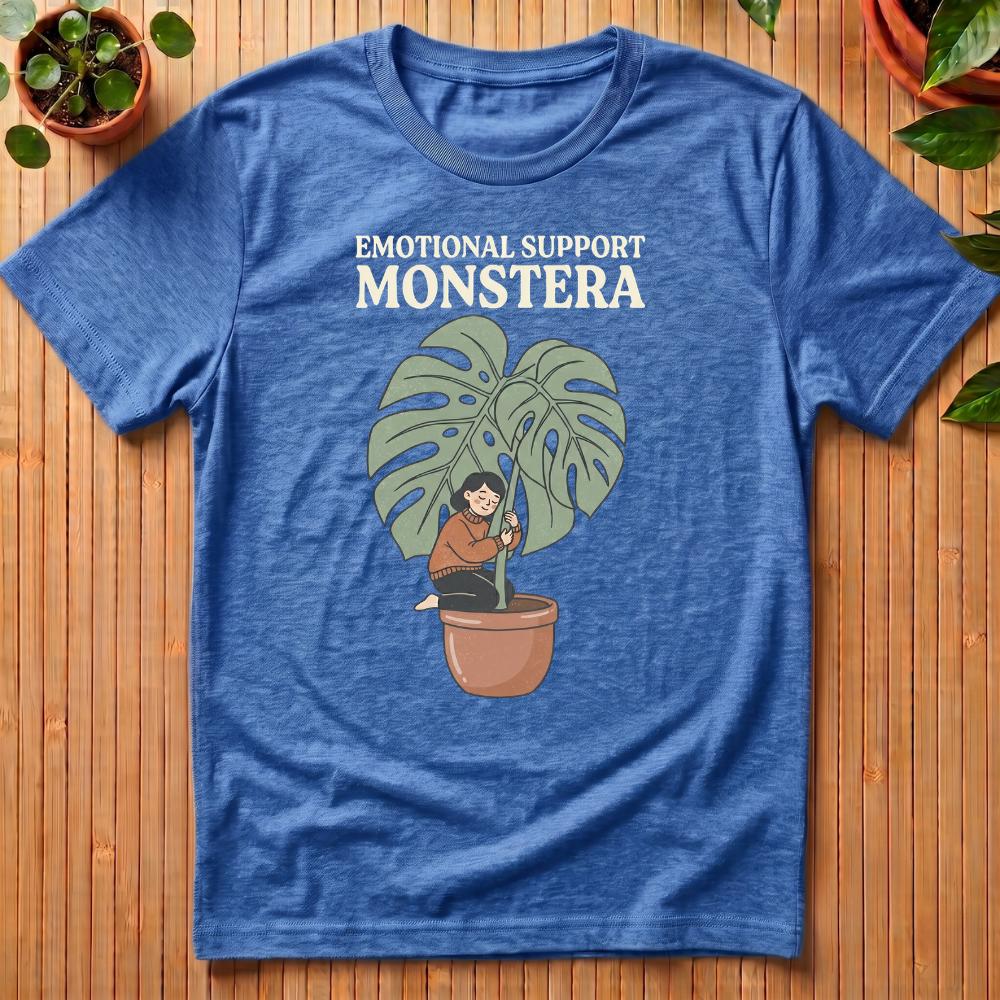 Emotional Support Monstera T-Shirt