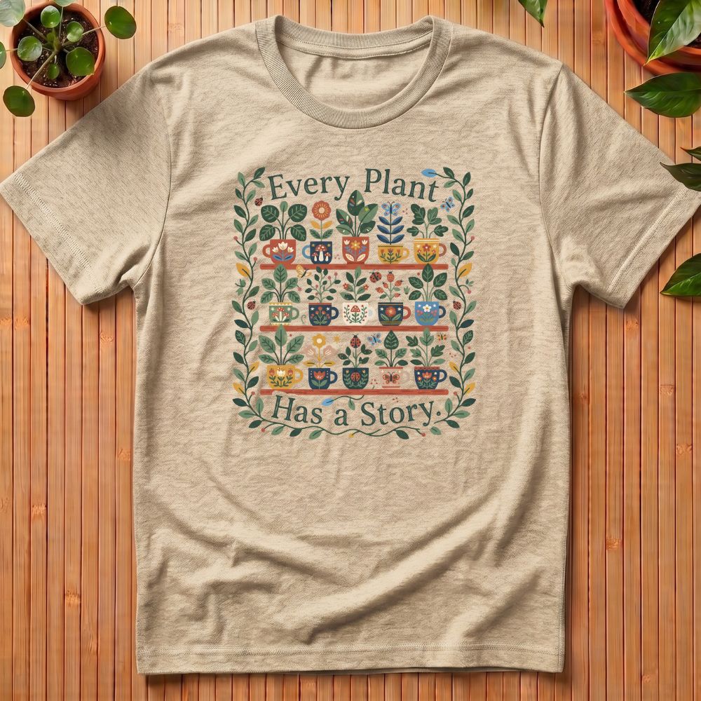 Every Plant Has a Story T-Shirt
