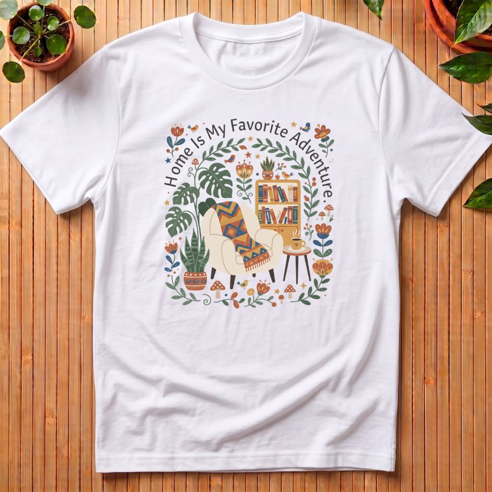 Home is My Favorite Adventure T-Shirt