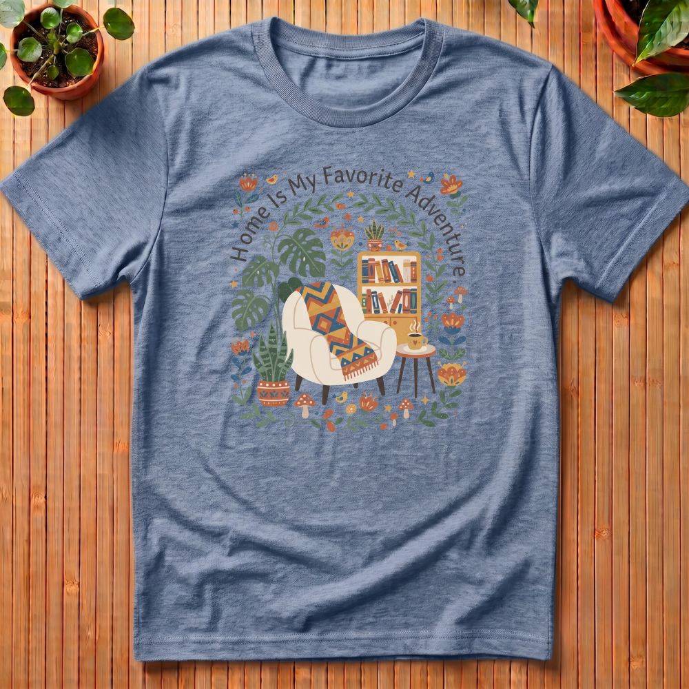 Home is My Favorite Adventure T-Shirt