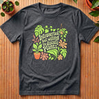 Introverted But Willing to Discuss Plants T-Shirt - groovy