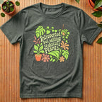 Introverted But Willing to Discuss Plants T-Shirt - groovy
