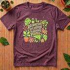 Introverted But Willing to Discuss Plants T-Shirt - groovy