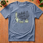 Looking Sharp Today T-Shirt - with pastel cactii