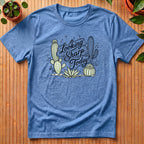 Looking Sharp Today T-Shirt - with pastel cactii