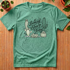 Looking Sharp Today T-Shirt - with pastel cactii