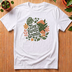 Tiny Forest Gremlin T-Shirt - with mushroom hat