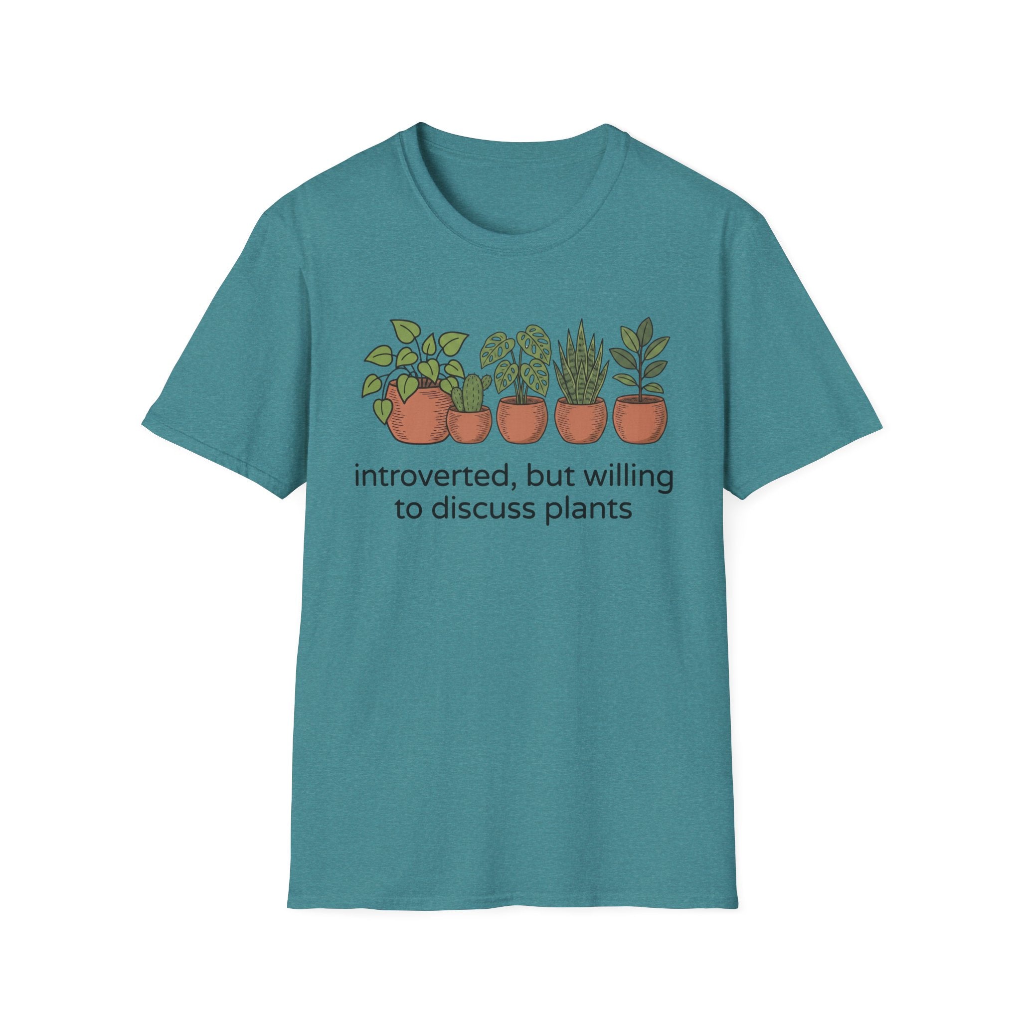 Introverted But Willing To Discuss Plants T-Shirt