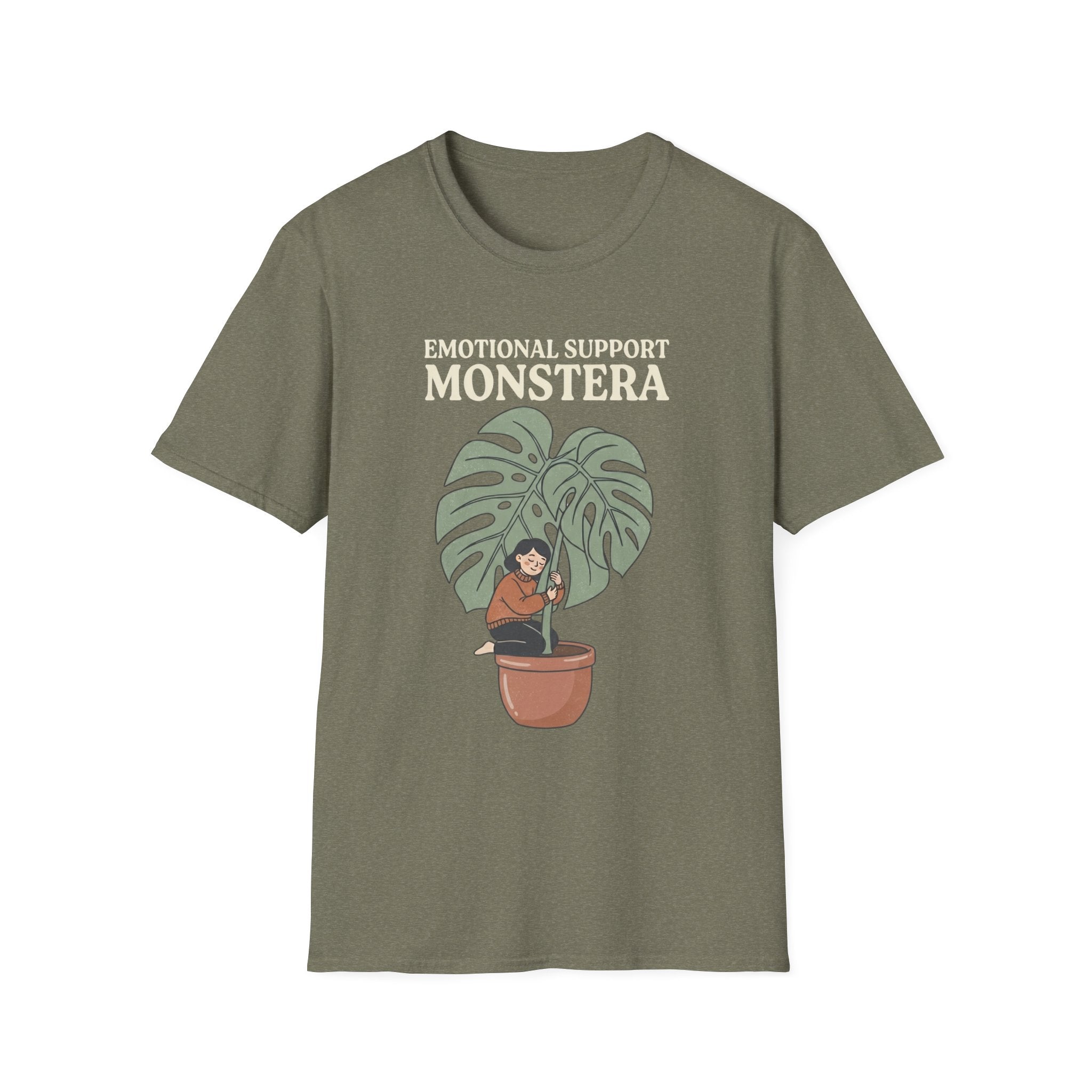 Emotional Support Monstera T-Shirt